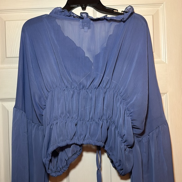 X Revolve Bali Top in Periwinkle SNDYS - Picture 7 of 7